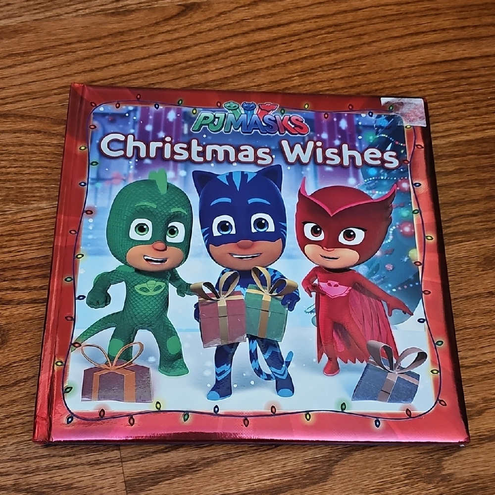 PJ Masks Christmas Wishes Book - Red and Green